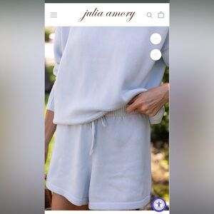 Falmouth Shorts in Gracie Blue